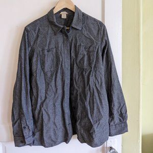 Duluth Soft Button Up Navy